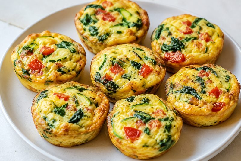 Muffin de Ovo com Legumes